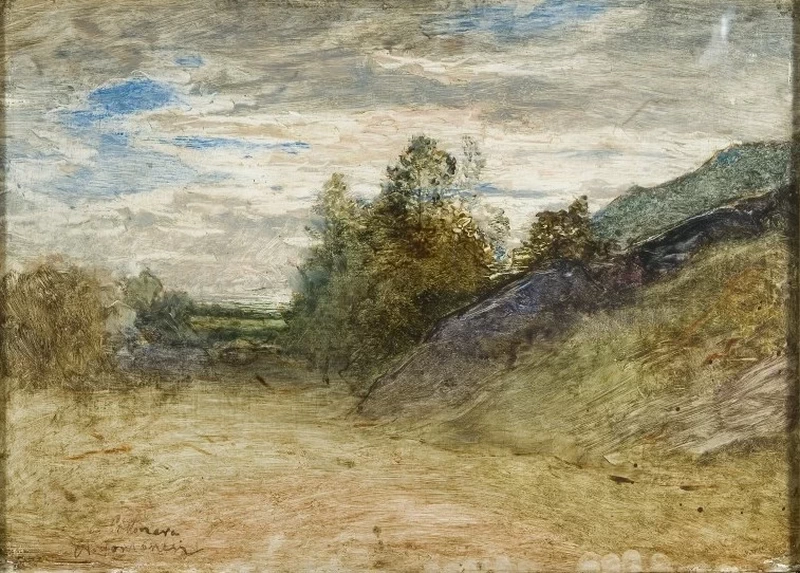 Presso Parella Canavese, 1870 - Galleria d’Arte Moderna Ricci Oddi, Piacenza
